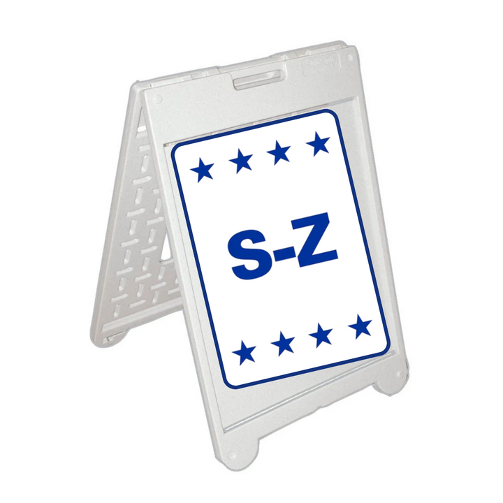 S-Z Medium A-Frame Sign (SG-314C)