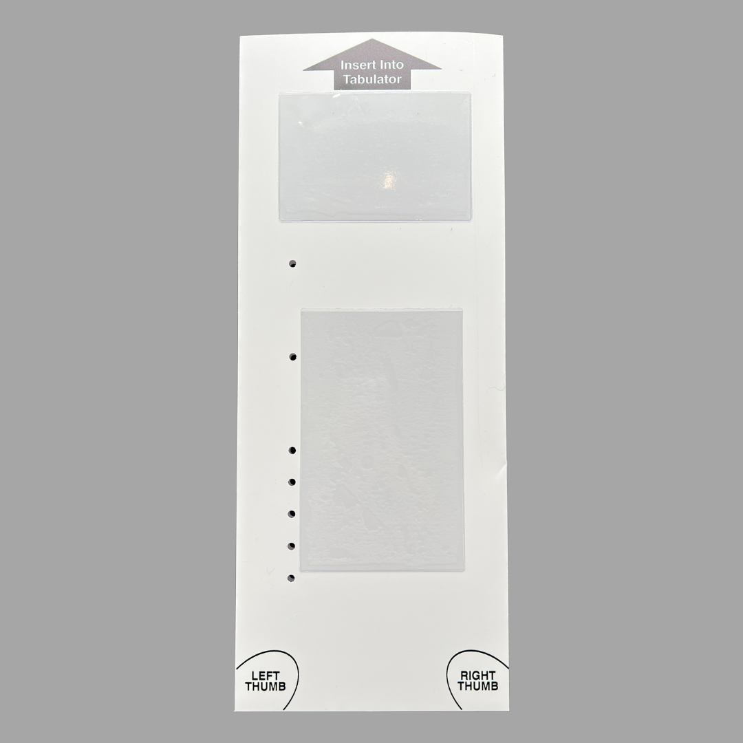 Large Deluxe Plastic Secrecy Sleeve - 2 Pocket  (MI-465-3)