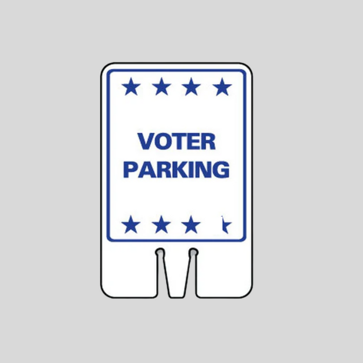 Estacionamiento para votantes SG-208I1