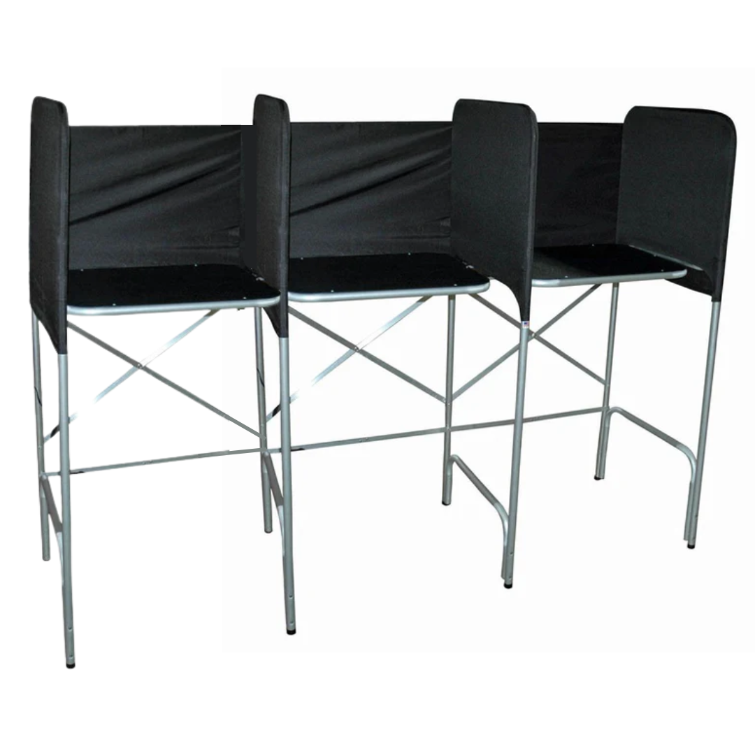 Select One Piece Triple Station Voting Booth (VB-B800)