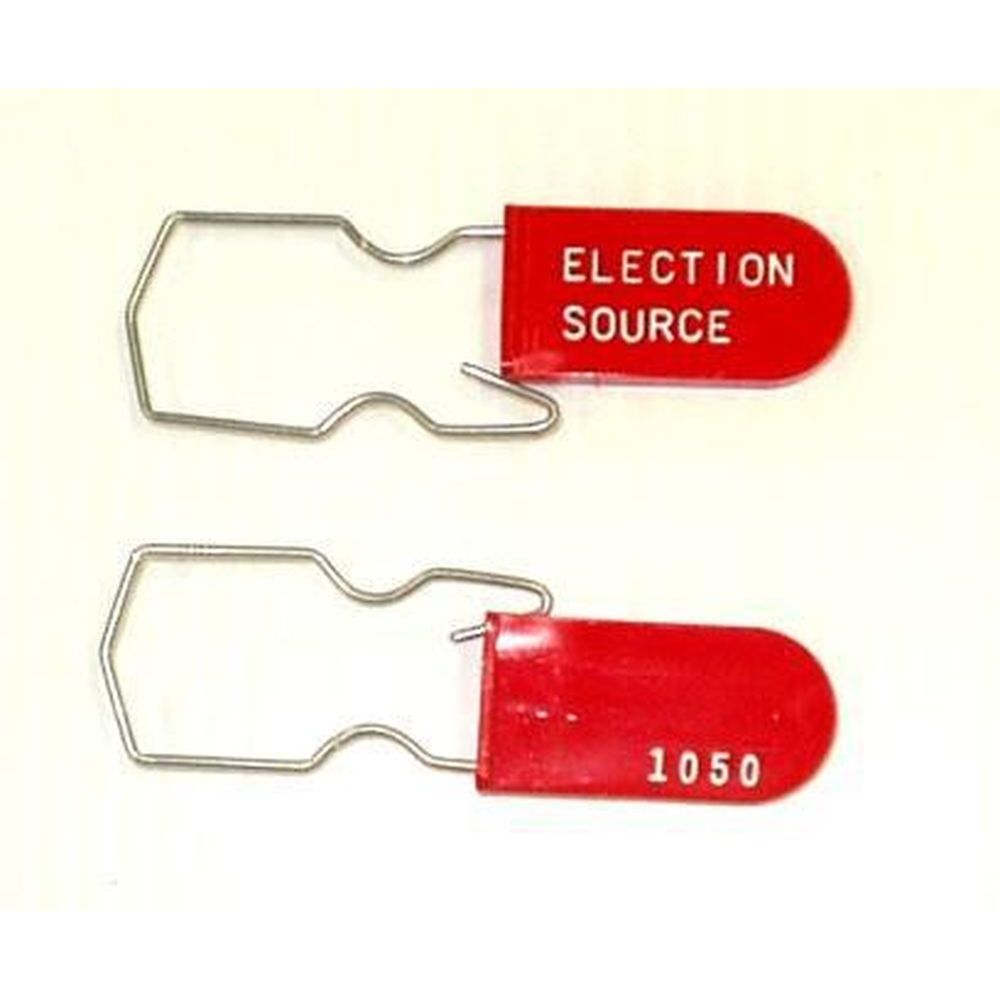 Scored Red Wire Hasp Padlock Seal (SE-50)