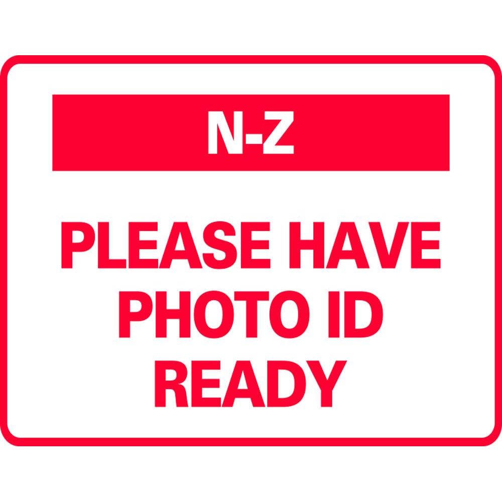 N-Z PLEASE HAVE PHOTO ID READY SG-317G