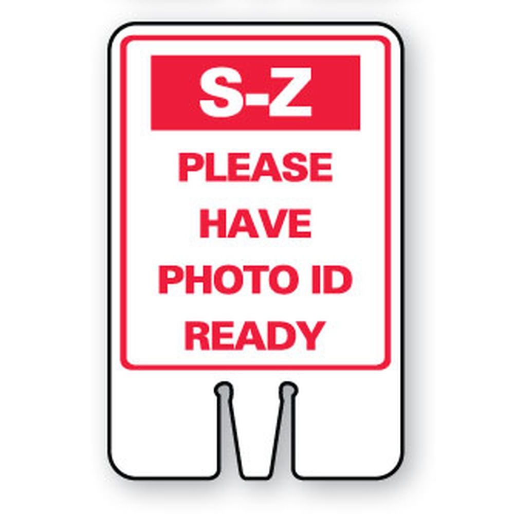 S-Z PLEASE HAVE PHOTO ID READY SG-321I2