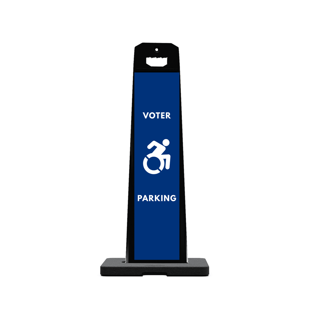 VOTER PARKING Plasticade Stacking Sign (SG-104N)