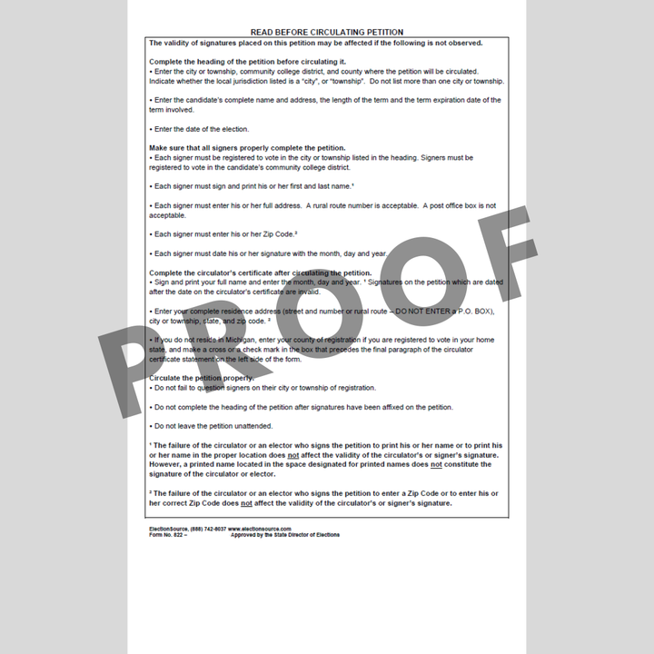 Petición de nominación (Community College)