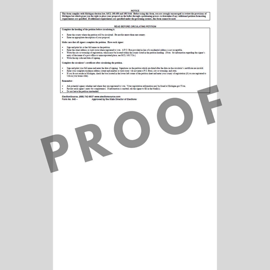 Petición de propuesta local del condado (todo el condado)