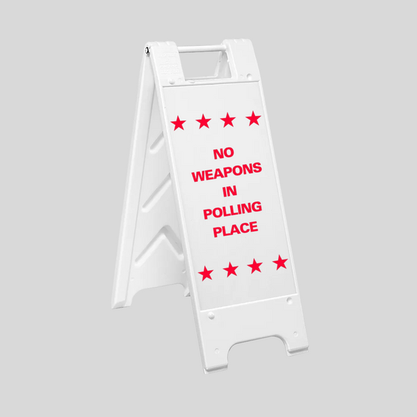 NO HAY ARMAS EN EL LUGAR DE VOTACIÓN SG-305E
