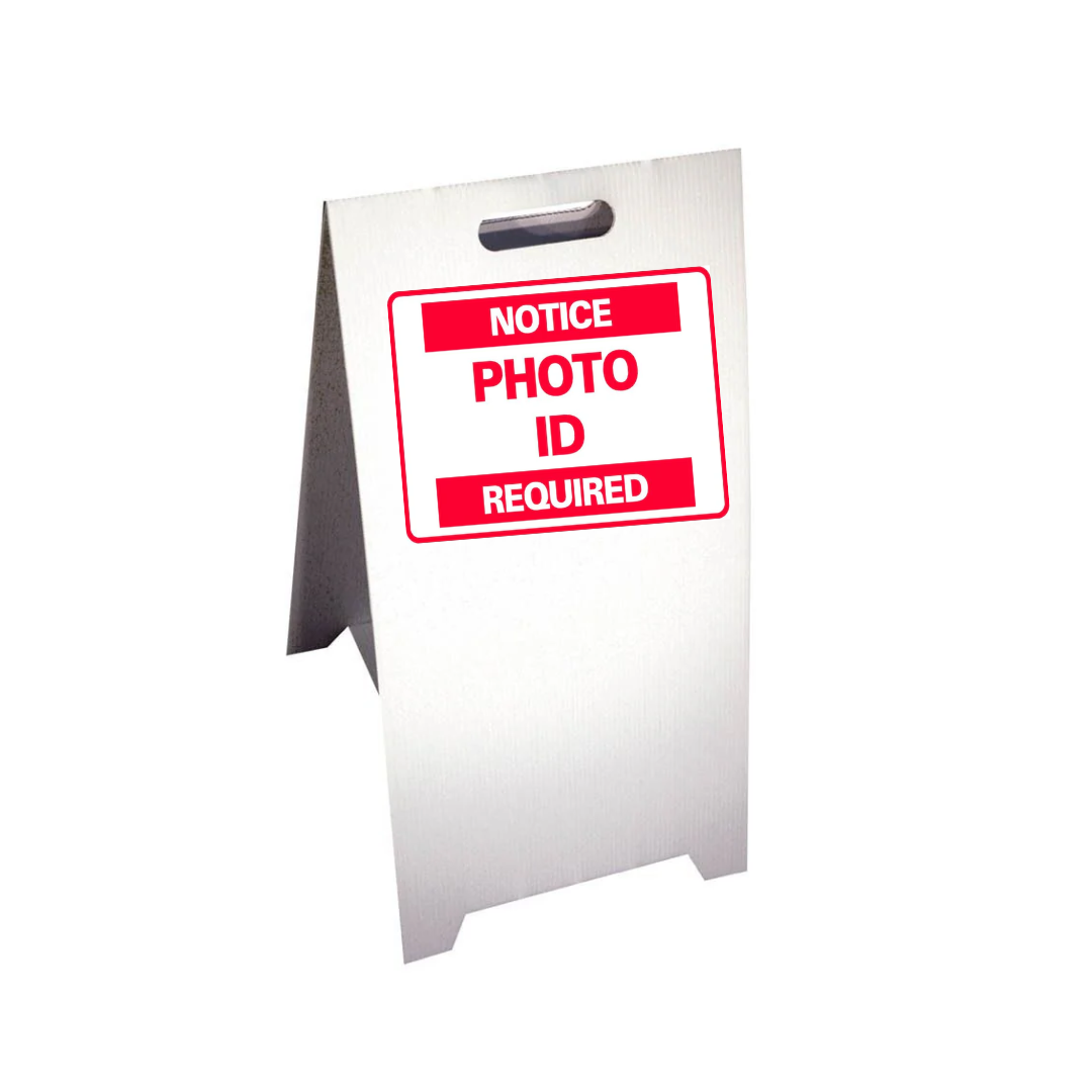 AVISO FOTO ID. REQUERIDO SG-301G
