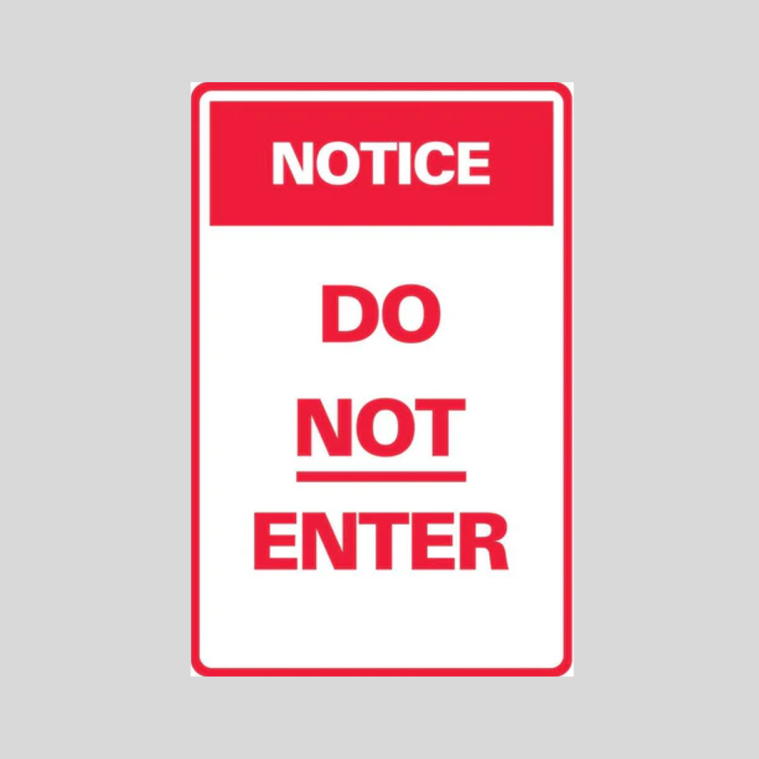 AVISO NO ENTRE SG-303JS
