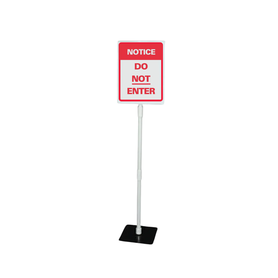 NOTICE DO NOT ENTER Tabletop Sign SG-303J