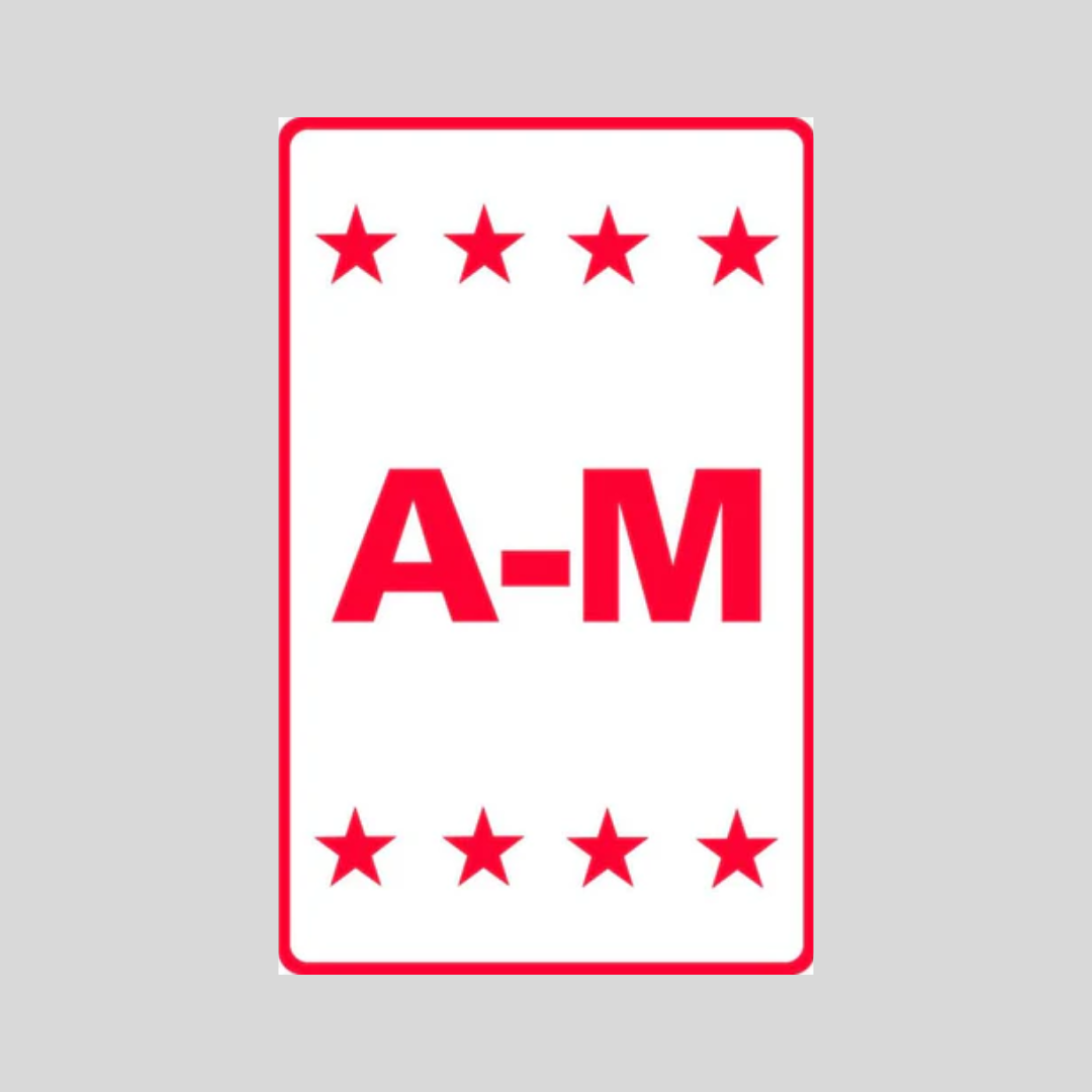 A-M Weightable Base Sign (SG-309H)