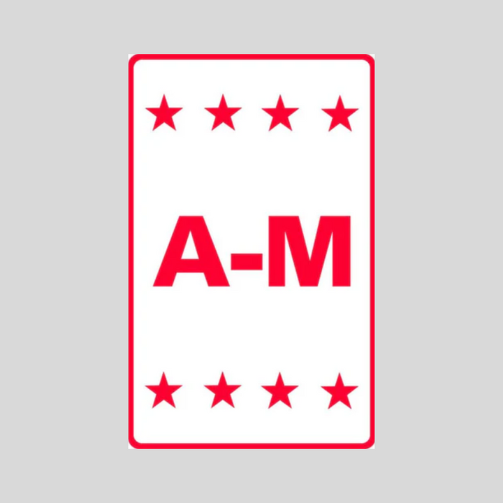 A-M Weightable Base Sign (SG-309H)