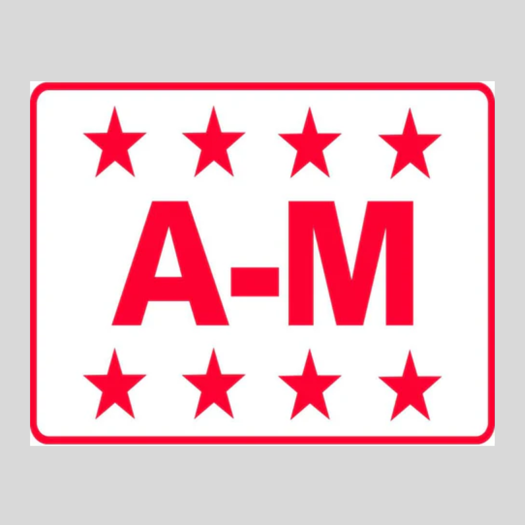 A-M DOUBLE-SIDED H-Stake Sign SG-309D2