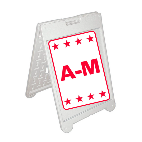 A-M Medium A-Frame Sign SG-309C