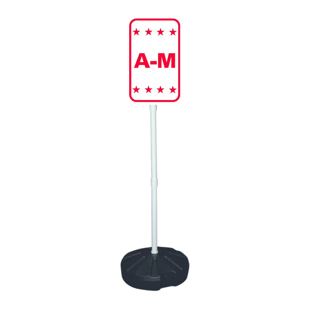 A-M Weightable Base Sign SG-309H