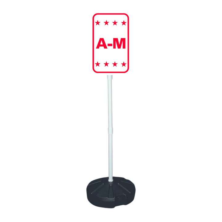 A-M Weightable Base Sign (SG-309H)