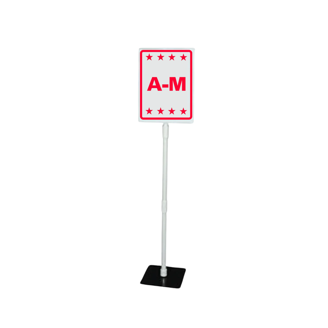A-M Tabletop Sign (SG-309J)