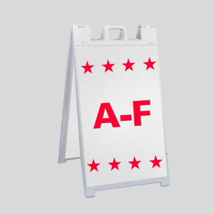 A-F Large A-Frame Sign (SG-311B)