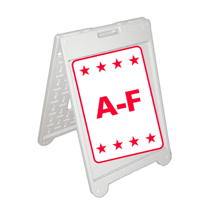A-F Medium A-Frame Sign (SG-311C)