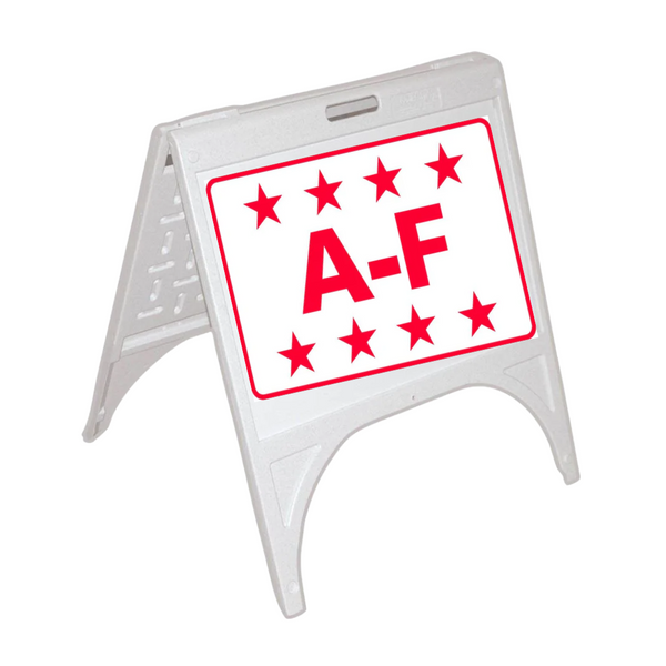 A-F Small A-Frame Sign SG-311D