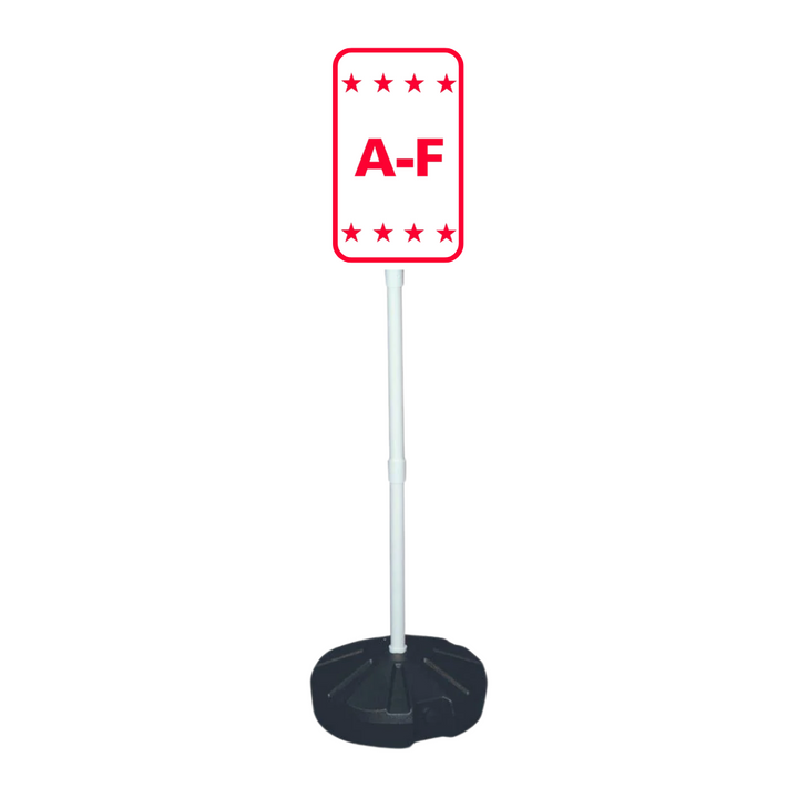 A-F Weightable Base Sign (SG-311H)