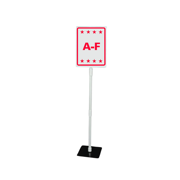 A-F Tabletop Sign (SG-311J)
