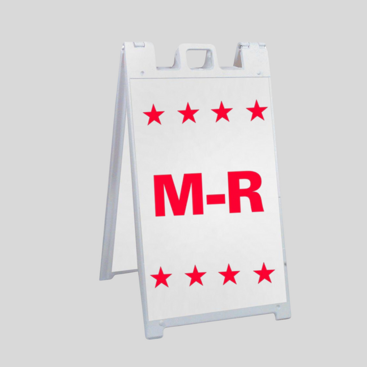 M-R Large A-Frame Sign (SG-313B)