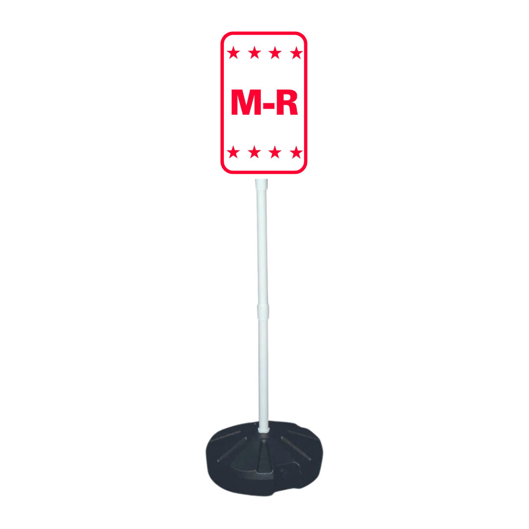 M-R Weightable Base Sign (SG-313H)