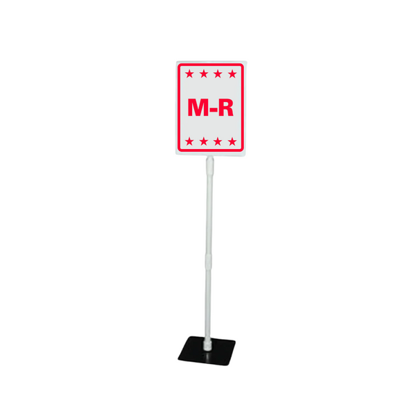 M-R Tabletop Sign (SG-313J)