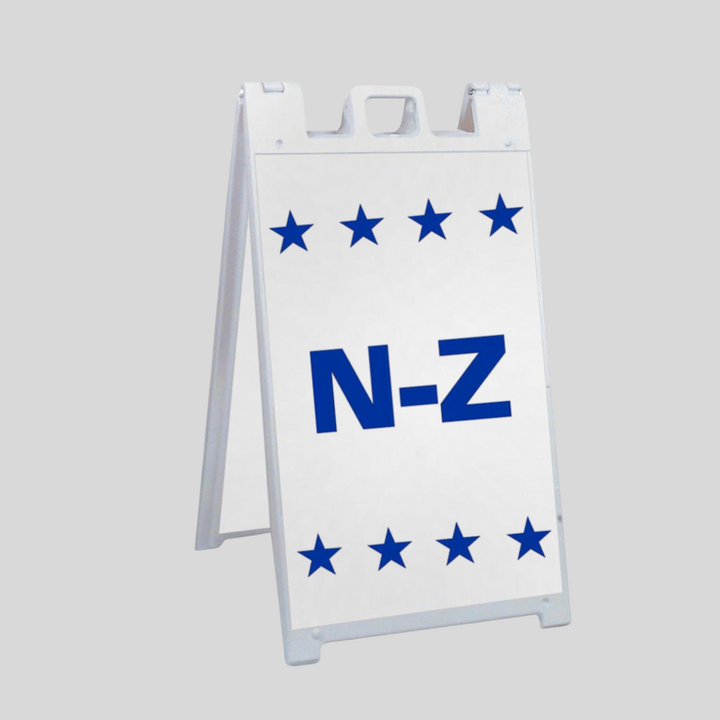 N-Z Large A-Frame Sign (SG-310B)