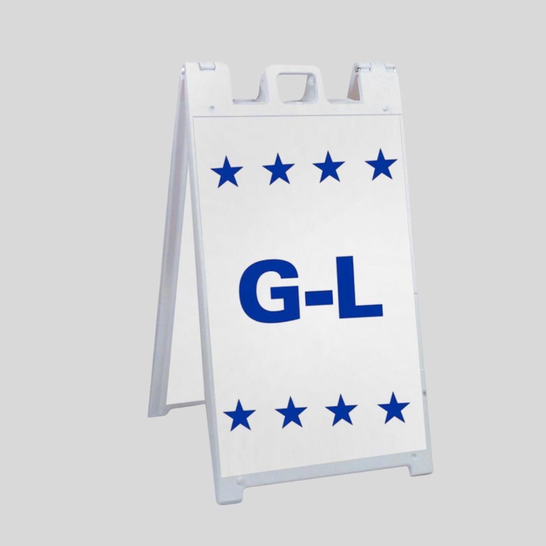 G-L Large A-Frame Sign (SG-312B)