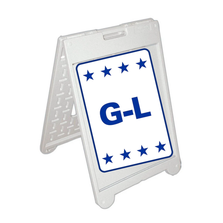G-L Medium A-Frame Sign (SG-312C)
