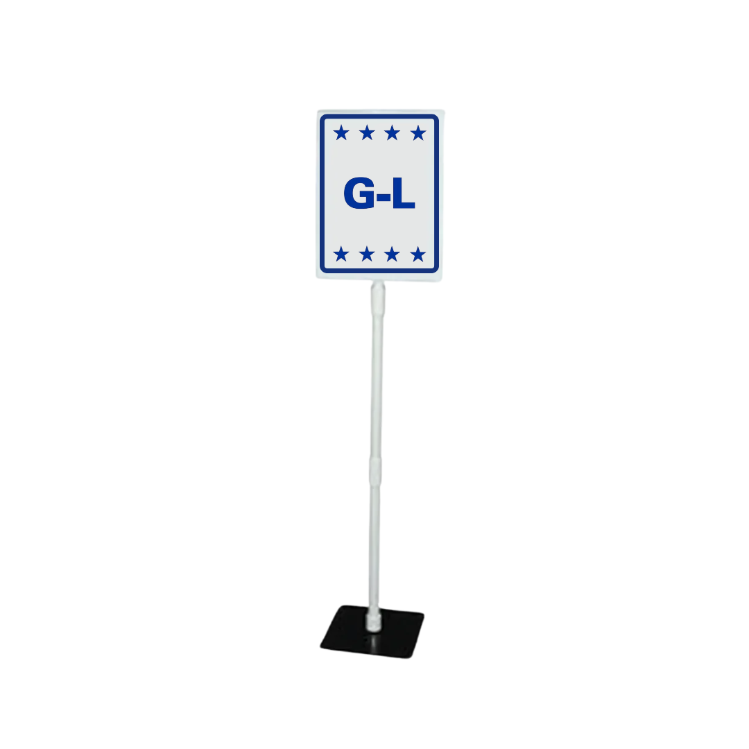 G-L Tabletop Sign (SG-312J)