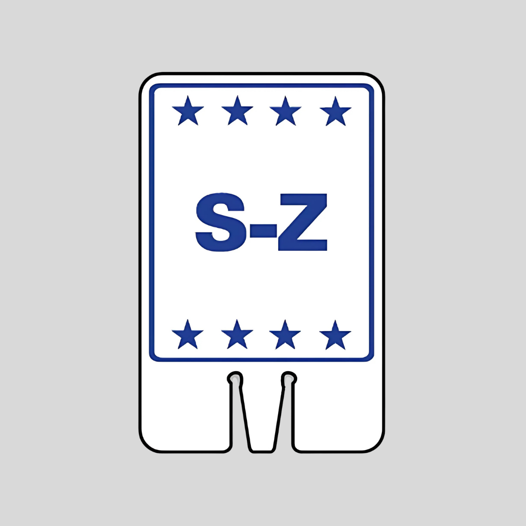 S-Z Cone Topper Sign (SG-314I1)