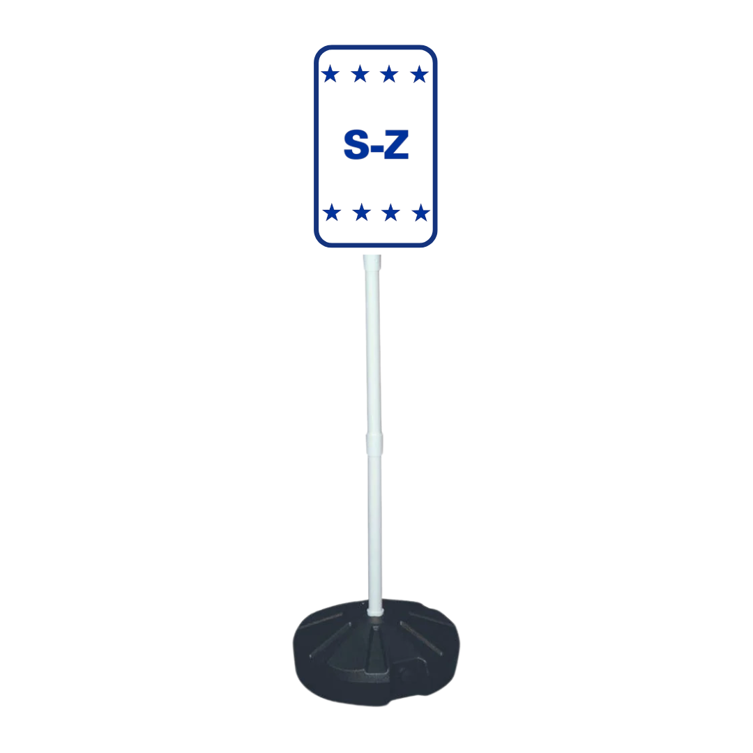 S-Z Weightable Base Sign (SG-314H)