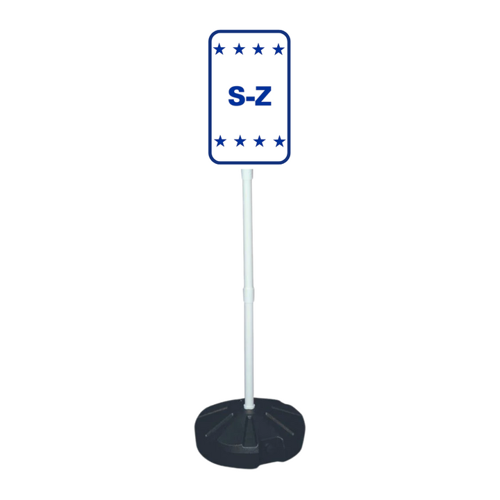 S-Z Weightable Base Sign (SG-314H)