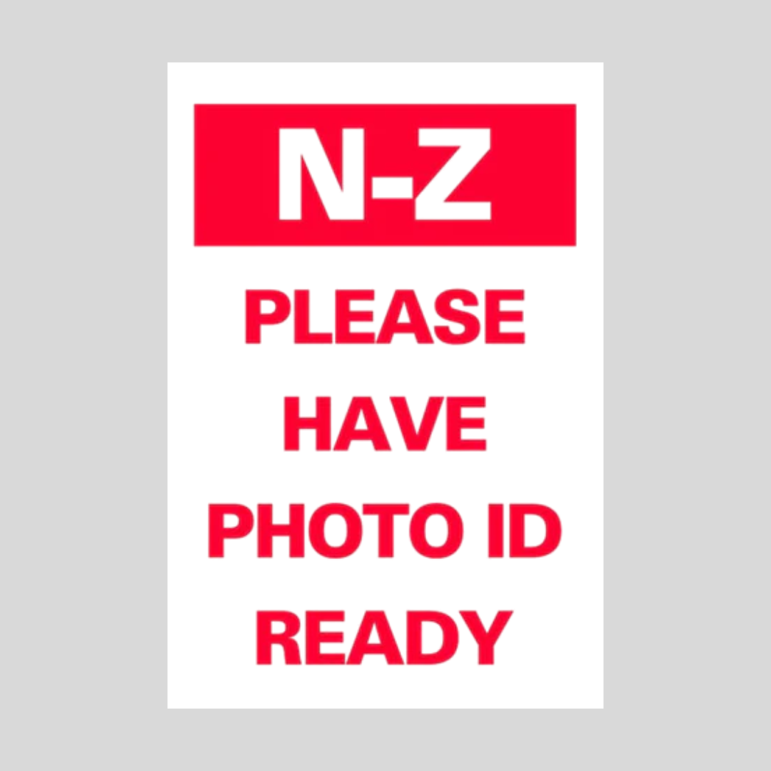 N-Z TENGA PREPARADA LA IDENTIFICACIÓN CON FOTO SG-317A