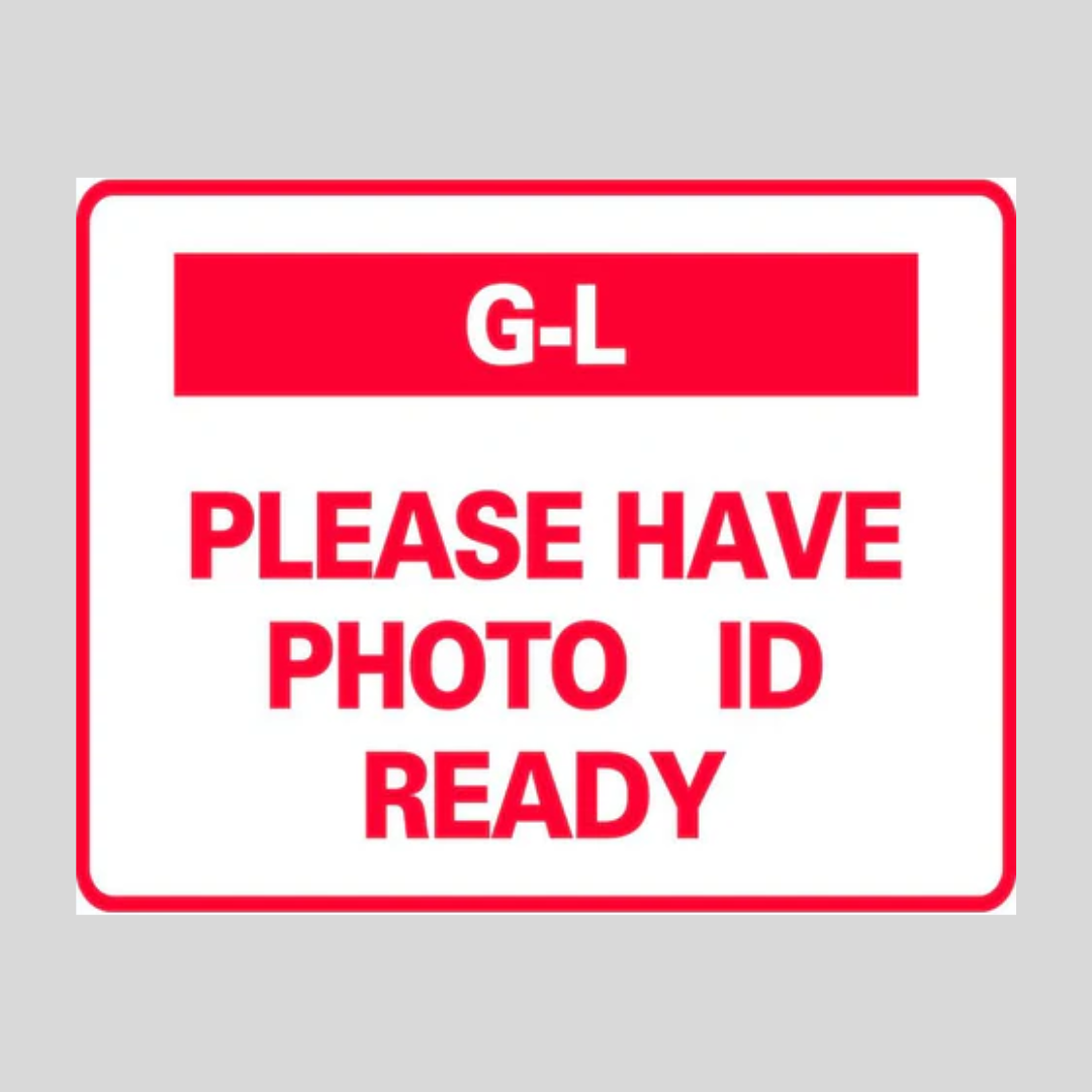 G-L PLEASE HAVE PHOTO READY Small A-Frame Sign (SG-319D)