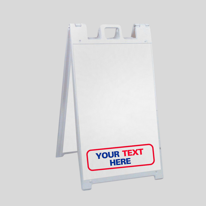 CUSTOM Large A-Frame Rider Sign (SG-702B)