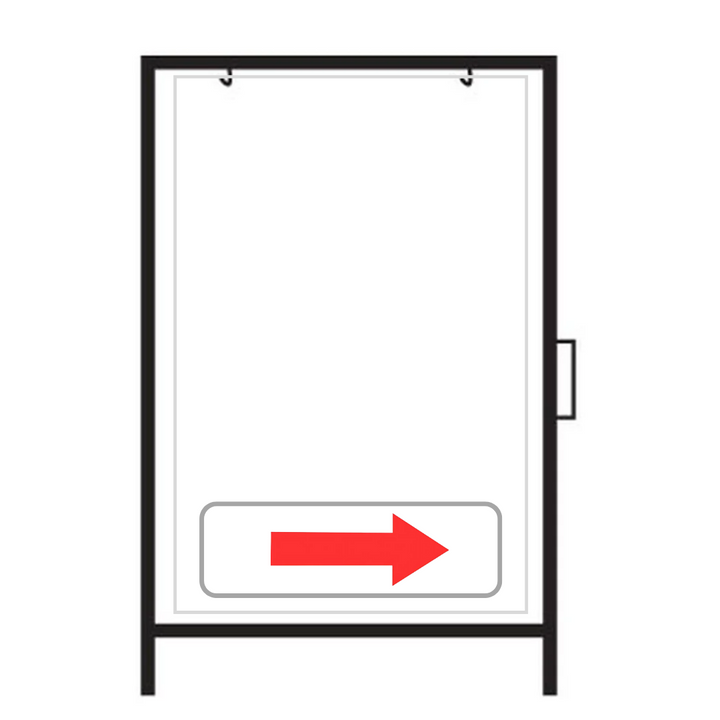 Señal de flecha reversible SG-322A