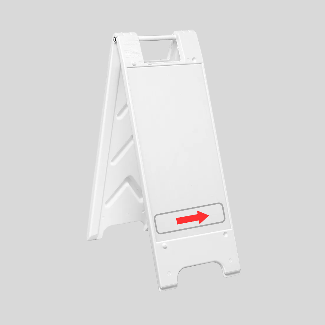 RED ARROW Slim Rider Sign (SG-322E)