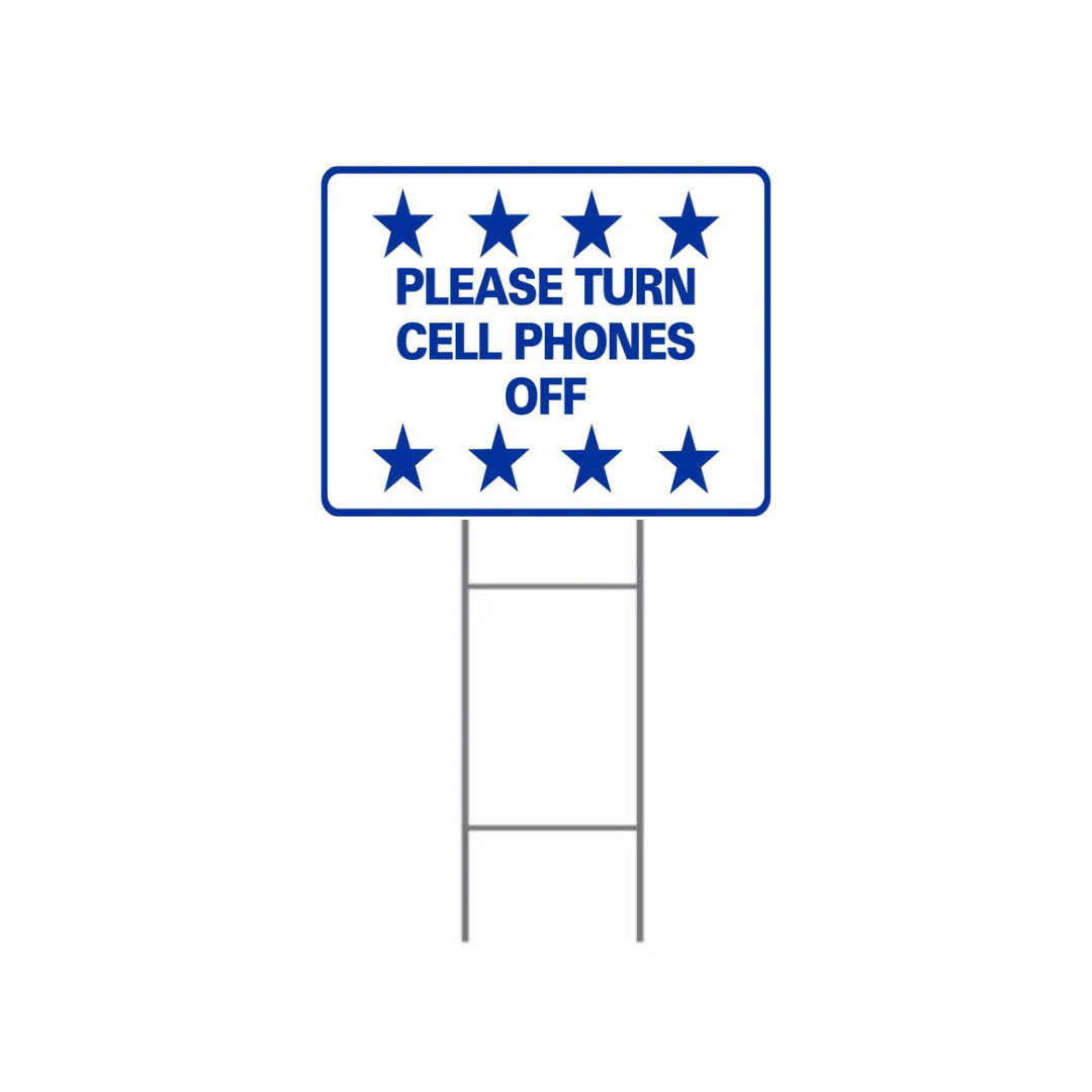 Apague los teléfonos móviles SG-219D