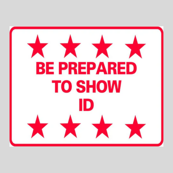 ESTÉ PREPARADO PARA MOSTRAR ID SG-222D