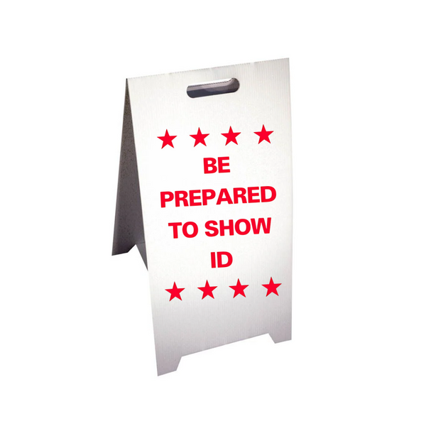 ESTÉ PREPARADO PARA MOSTRAR ID SG-222F