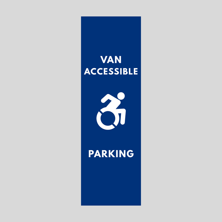 VAN ACCESSIBLE PARKING Plasticade Stacking Sign (SG-102N)