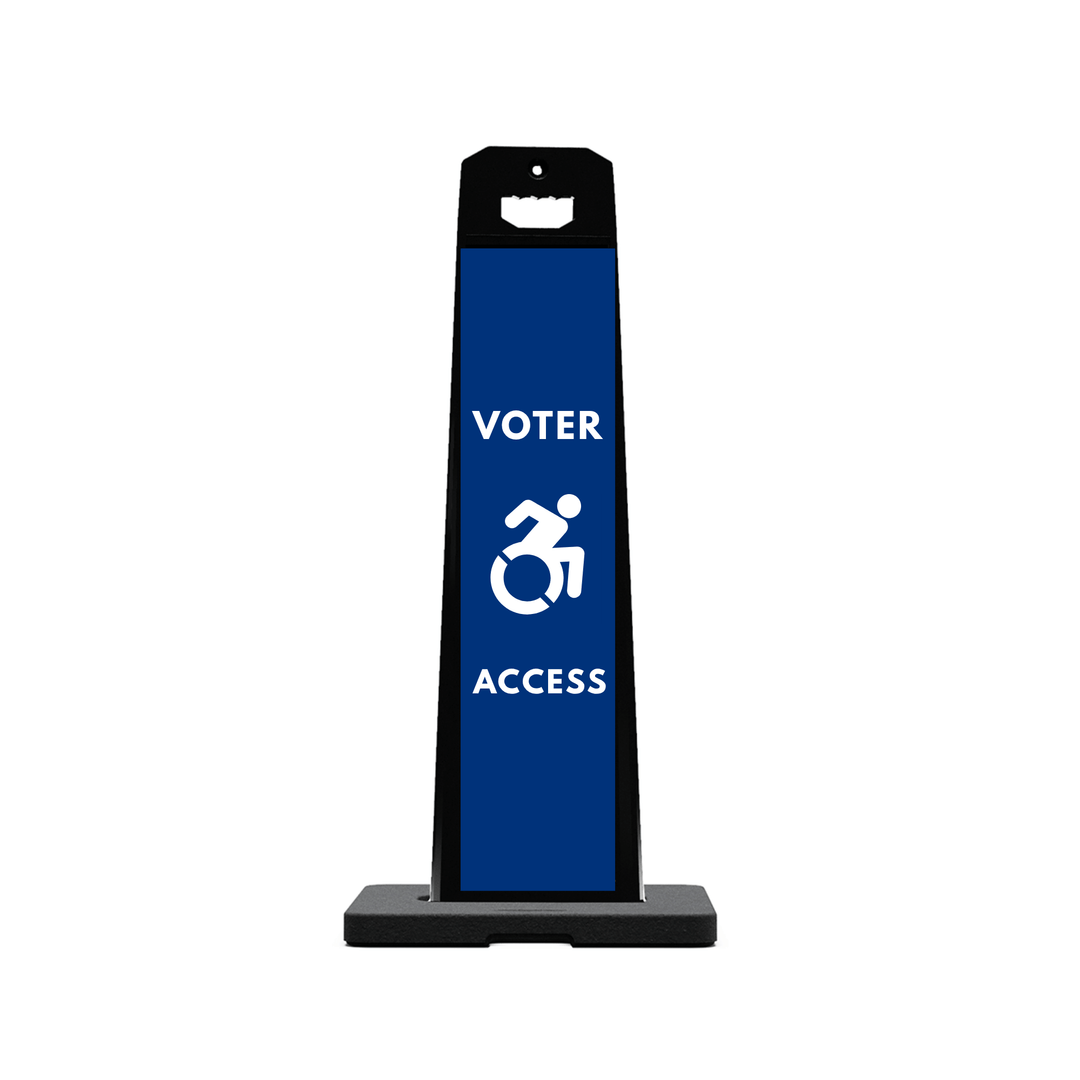 VOTER ACCESS Plasticade Stacking Sign (SG-101N)