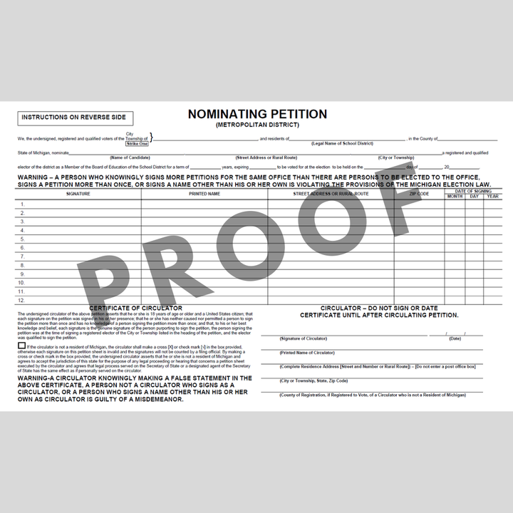 Petición de nominación (aldea)