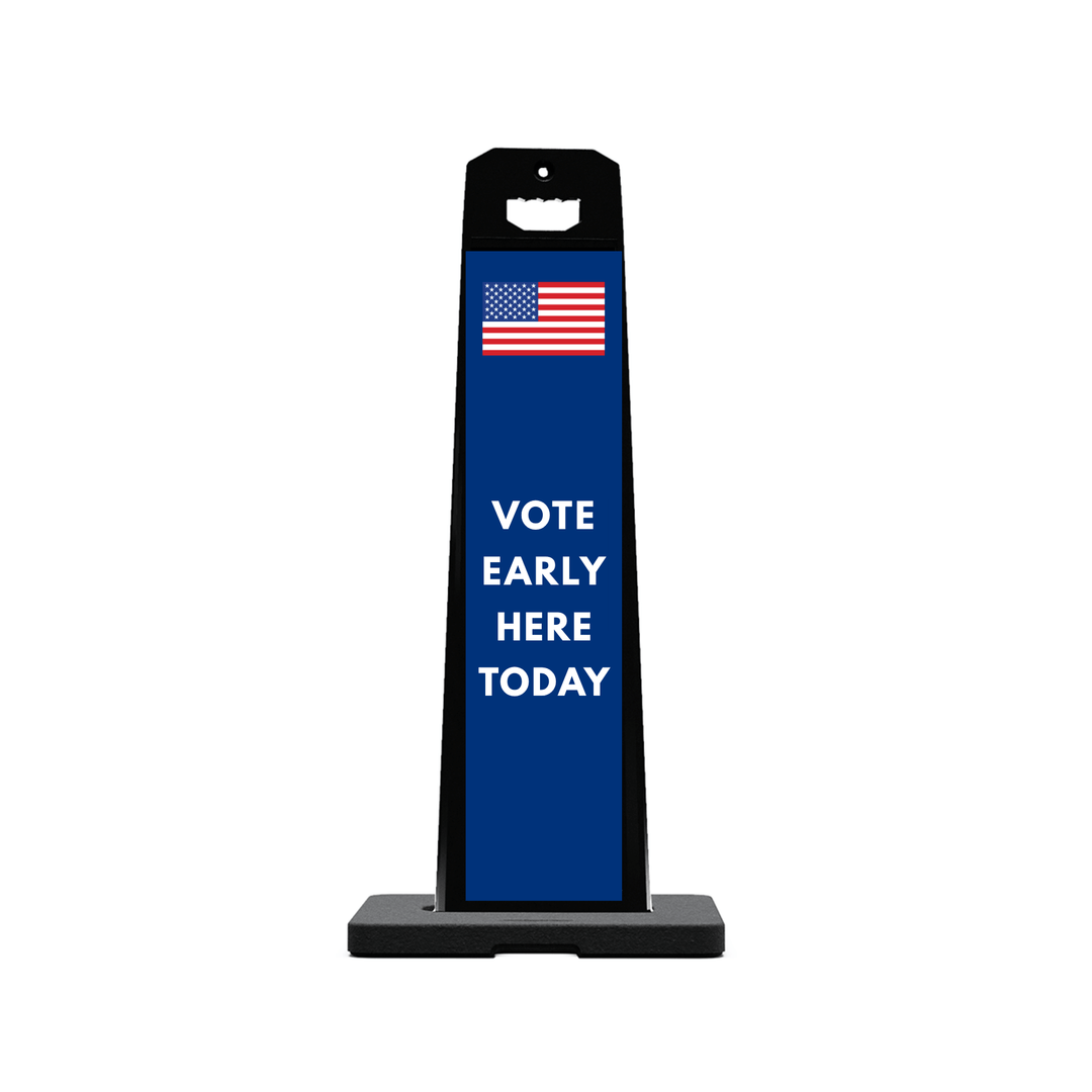 VOTE EARLY HERE TODAY Plasticade Stacking Sign (SG-113N)