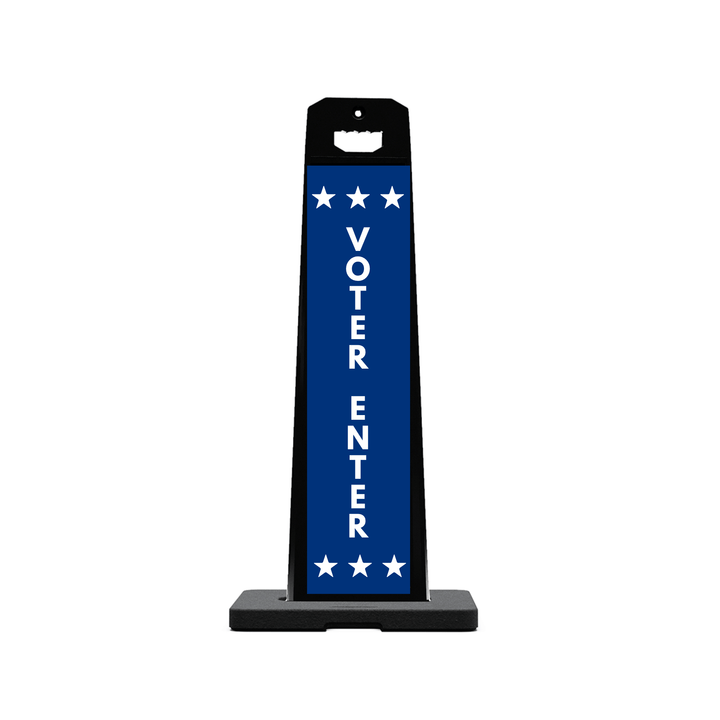VOTER ENTER Plasticade Stacking Sign (SG-215N)