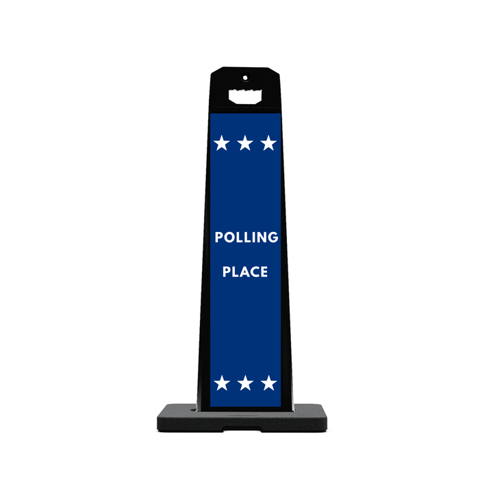 POLLING PLACE Plasticade Stacking Sign (SG-213N)